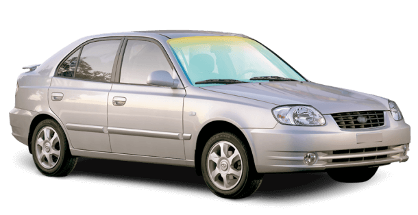 Замена лобового стекла на Hyundai Accent 