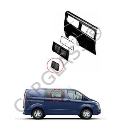 Фото Боковое стекло на форд транзит, ford transit custom в наличии на нашем складе